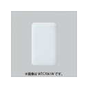 パナソニック 腰高プレート カバープレート 取付枠付 ラウンド ベージュ WTC7061F