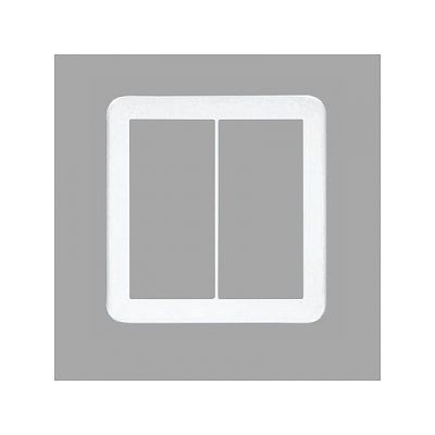 パナソニック 簡易耐火用スイッチプレート トリプルスイッチ＋トリプルスイッチ用 ホワイト WTC7326W