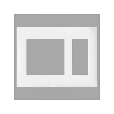 パナソニック コンセントプレート 3連用 2連接穴＋3コ用 スクエア ホワイト WTF8503W