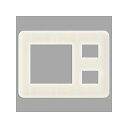 パナソニック フルカラー モダンプレート 2連接穴+2コ用 ミルキーホワイト WN8402W