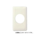パナソニック フルカラー モダンコンセントプレート 丸型 穴径 41.5mm ダークベージュ WN6054Y