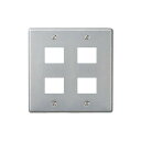 フルカラー 新金属標準プレート 4コ用 WN7504