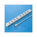 工事物件タップ 3P・8個口・3m 抜け止めタイプ マグネット付 エココード(エコケーブル)採用 TAP-KE8-3