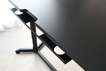 ゲーミングデスク 幅120cm ヘッドホンフック ヘッドホンハンガー デスク ゲーム用 PC用 パソコンデスク 配線 すっきり 昇降式 インダストリアル 西海岸 ブルックリン 男前インテリア おしゃれ