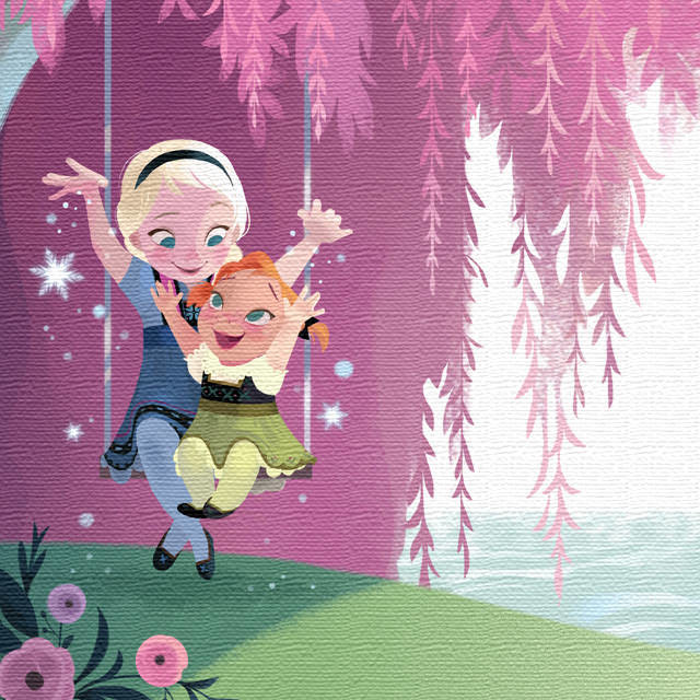 【アートデリ】アナと雪の女王のファブリックボード ディズニープリンセス ディズニー 雑貨 Mサイズ（30cm×30cm） ウォールアート 壁掛け おしゃれ 北欧 モダン 新築祝い 開店祝い 結婚祝い お洒落 玄関 寝室 リビング 応接室のサムネイル