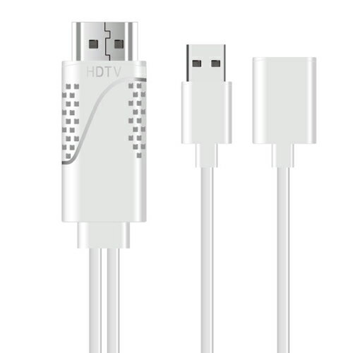 {gXgeNmW[ iPhone HDMI~[OP[u (zCg) IPHDMI-WH iPhonep