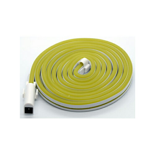 USBネオンチューブライト 2m イエロー LEDチューブ パーティーライト テープライト ネオンチューブのような光るラインを簡単に作成 日本トラストテクノロジー