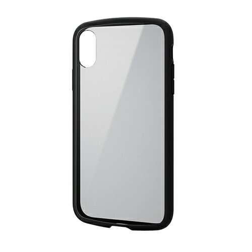エレコム iPhone XR TOUGH SLIM LITE フレームカラー ブラック PM-A18CTSLFCBK エレコム iPhone XR TOUGH SLIM LITE フレームカラー ブラック PM-A18CTSLFCBK