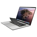 エレコム キーボードカバー/シリコン/MacBook Pro/16inch/半透明/ブラック PKS-MBP16CBK