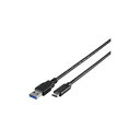 BUFFALO USB3.1ケーブル 1.5m (A to C) ブラック BSUAC31115BK(2)