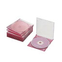 エレコム　Blu-ray/DVD/CDケース(スリム/PS/1枚収納)　CCD-JSCS10CPN