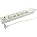 YAZAWA 個別スイッチ付節電タップ Y02662WH(2)