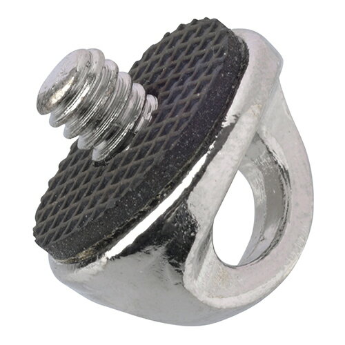 エツミ 1/4"スクリュー カメラストラップ用 シルバー VE-6932