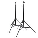 エツミ ライトスタンドM2本×ボールヘッド2個セット VE-2037-6806-2