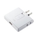 【5個セット】 サンワサプライ USB充電ポート付きモバイルタップ TAP-B104UNX5