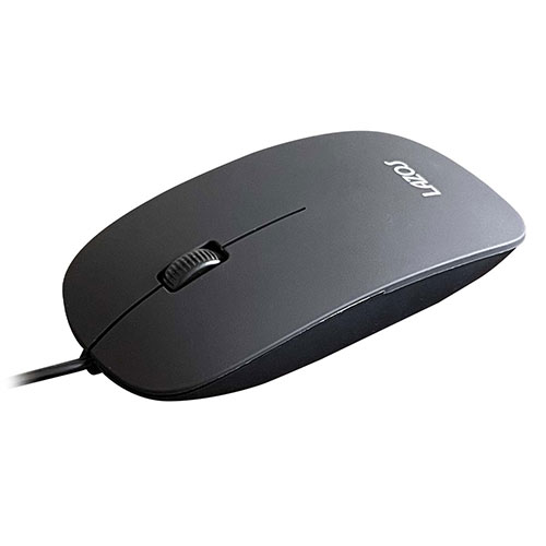 【20個セット】 Lazos 静音・有線マウス ブラック L-SM-BX20 【20個セット】 Lazos 静音・有線マウス ブラック L-SM-BX20