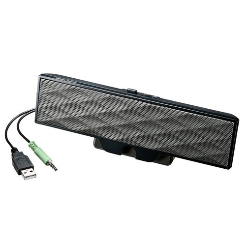 サンワサプライ USB電源サウンドバースピーカー MM-SPL11UBKN サンワサプライ USB電源サウンドバースピーカー MM-SPL11UBKN