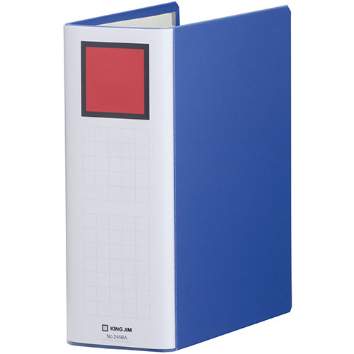 KING JIM キングジム キングファイルSDDE B5S 青 KJ-2458A-BL