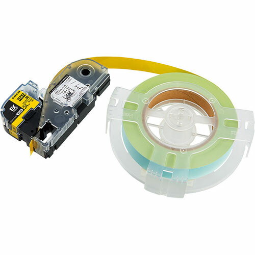 キングジム テプラPROテープ 詰換用EXロングテープ 24mm 黄 SC24Y-EXR