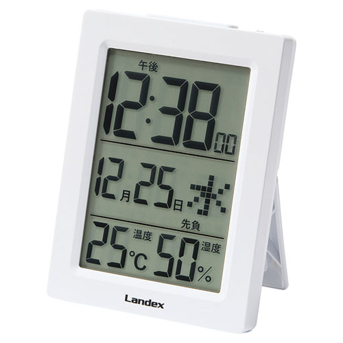 温湿度表示デジタル時計 K20258418 1