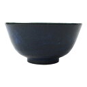 二明商店 めぐり陶器 色釉シリーズ お茶碗 紺青 nm-m001-blue