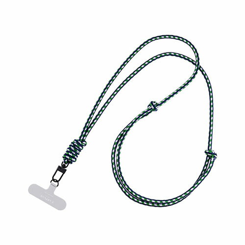 LEPLUS スマートフォン 汎用 ショルダーストラップ SHOULTY MULTI STRAP LN-SS01B B 丸紐タイプ