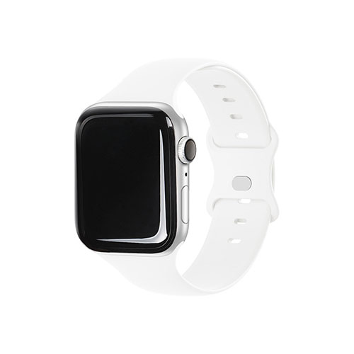 EGARDEN SILICONE BAND for Apple Watch 49/45/44/42mm Apple Watch用バンド ホワイト EGD21781AWWH