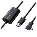 サンワサプライ USB3.2 A-TypeCロングケーブル(5m・VRヘッドセット対応) KB-USB-RLC305(2)