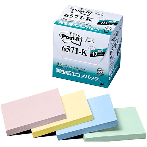 3M Post-it |XgCbg ĐGRmpbN m[g 3M-6571-K