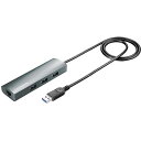  IOf[^ USB 3.2 Gen 1(USB 3.0)nuڃMKrbgLANA_v^[ US3-HB3ETG2