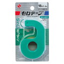 ニチバン 小巻セロテ-プカッター付 18mm グリーン NB-CT-18DCG