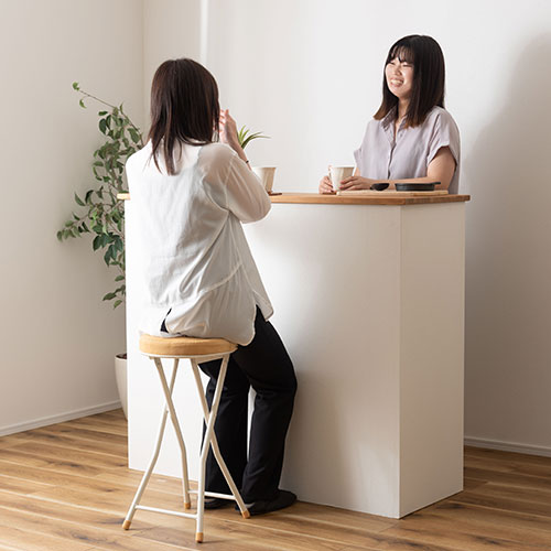 東谷 ロンダ ハイスツール イエロー PC-34YE [2]