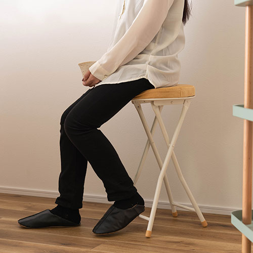 東谷 ロンダ ハイスツール イエロー PC-34YE [3]