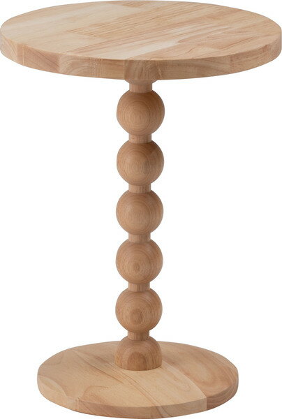 スフィア サイドテーブル ナチュラル 木製 ナイトテーブル おしゃれ 花台 飾り棚 ソファー横 シンプル モダン 北欧 リビング