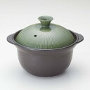時短釜/炊飯鍋 【オリーブ】 高耐熱セラッミック製 電子レン...