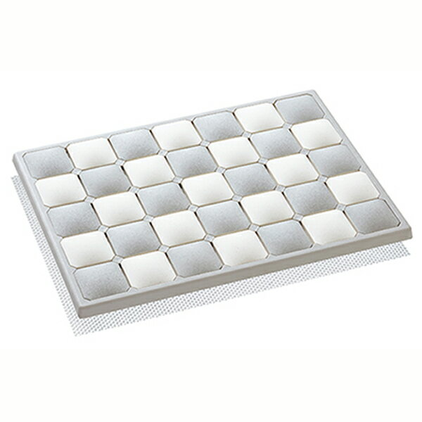 送料無料 karari珪藻土フィットタイルバスマットSサイズ グレー