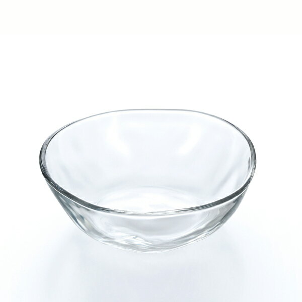 アデリア てびねり 小鉢 3個セット ガラス 日本製 おしゃれ シンプル 透明 お皿 食器 デザートボウル 国産 飲食店 カフェ風 取り皿 クリア お店 ボウル