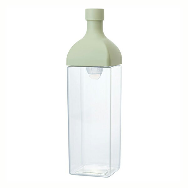 ハリオ カークボトル スモーキーグリーン HARIO 角型ボトル 日本製 国産