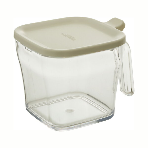 リベラリスタ クックポット レギュラー ホワイト おしゃれ 調味料入れ 調味料ケース 調味料容器 ストッカー 調味料ポット 砂糖 塩