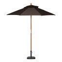送料無料 木製パラソル 単品 210cm ガーデンパラソル 日よけ サンシェード カフェ ガーデンファニチャー アウトド リゾート レジャー ビーチ キャンプ ...