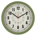 3個セット まとめ買い 掛時計 カイラ Φ30cm オリーブ おしゃれ 掛け時計 壁時計 シンプル インテリア 雑貨 ウォールクロック
