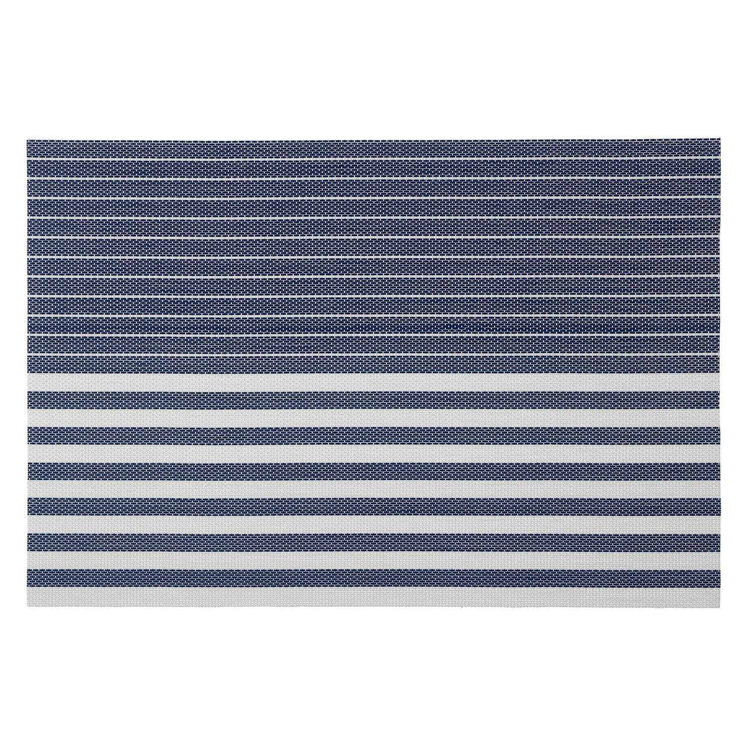 PVCマット 12点セット ランチョンマット ナフキン 12枚入り Pasuto ストライプブルー ランチマット 汚..