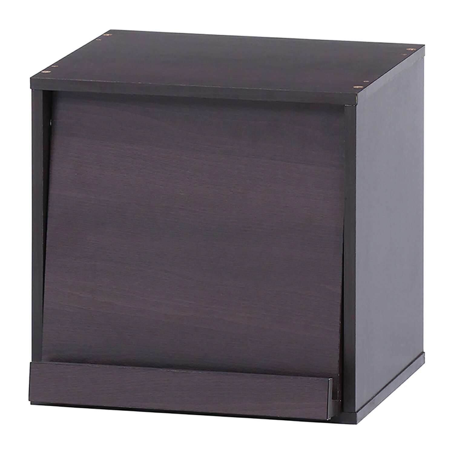 [C/D:99893] キューブボックス フラップ扉 BR