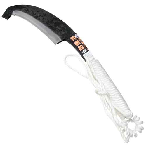 共柄鉈石付ロープ巻