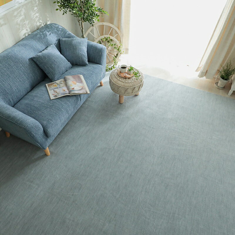 カーペット ラグ 352x352cm グレー 絨毯 簡敷カーペット ジューバ リビングラグ モダン カントリー ひ..
