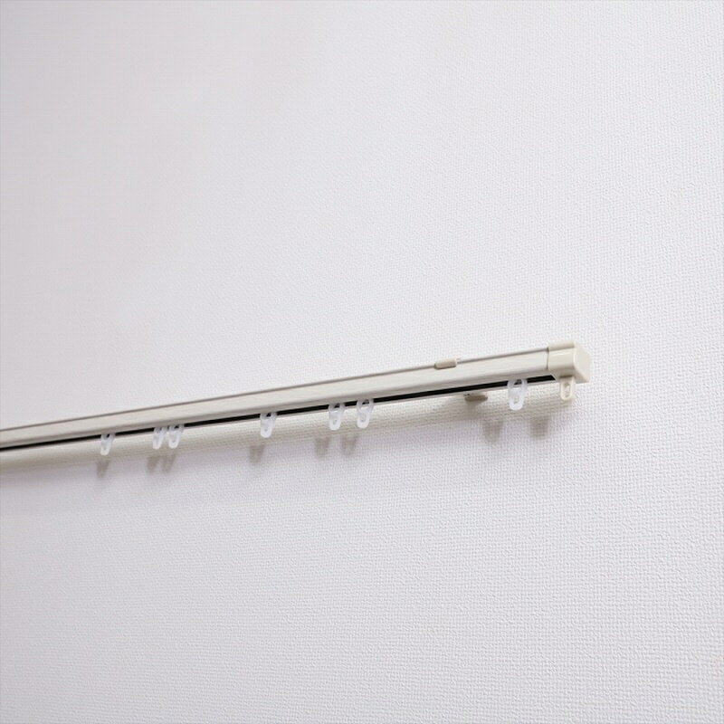 2mS木目M型伸縮カーテンレール ALTO　WH