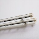 1mD木目M型伸縮カーテンレール ALTO WH