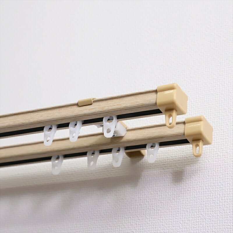 2mD木目M型伸縮カーテンレール ALTO　NA