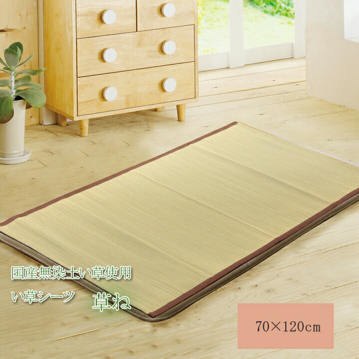 送料無料 い草 敷きパッド い草シーツ ネゴザ 国産 草ね 汗取りP 約70×120cm ベビー ジュニア 赤ちゃん キッズ 畳み ねござ 寝ござ い草寝ござ 寝茣蓙 ネゴザ 和風 涼感 ひんやり 敷きパッド 敷パッド い草マット おしゃれ