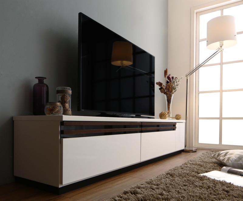 【送料無料】 テレビ台 幅180cm 国産 完成品 ローボード 60V型対応 デザインテレビボード Willy ウィリー テレビラック 木製 白 ホワイト ブラウン ナチュラル モダン 北欧 敬老の日